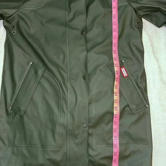 Hunter Women's Acacia Rain Coat, size small, NWT - Picture 12 of 13